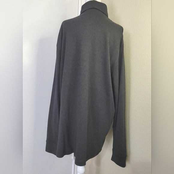 Croft & Barrow Pullover Turtleneck Size XXL, Grey With Long Sleeves. - Picture 3 of 9